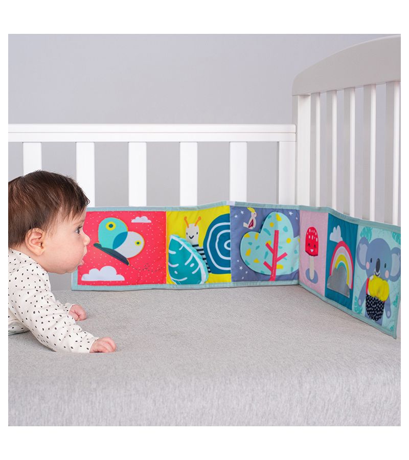 Taf Toys Μαλακό Βιβλίο Δραστηριοτήτων Koala Clip-On Pram Book για Νεογέννητα - 1