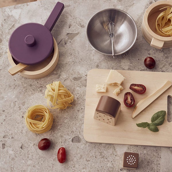 Kids Concept Ξύλινο Παιχνίδι Σετ Μαγειρικής Bistrot - 1