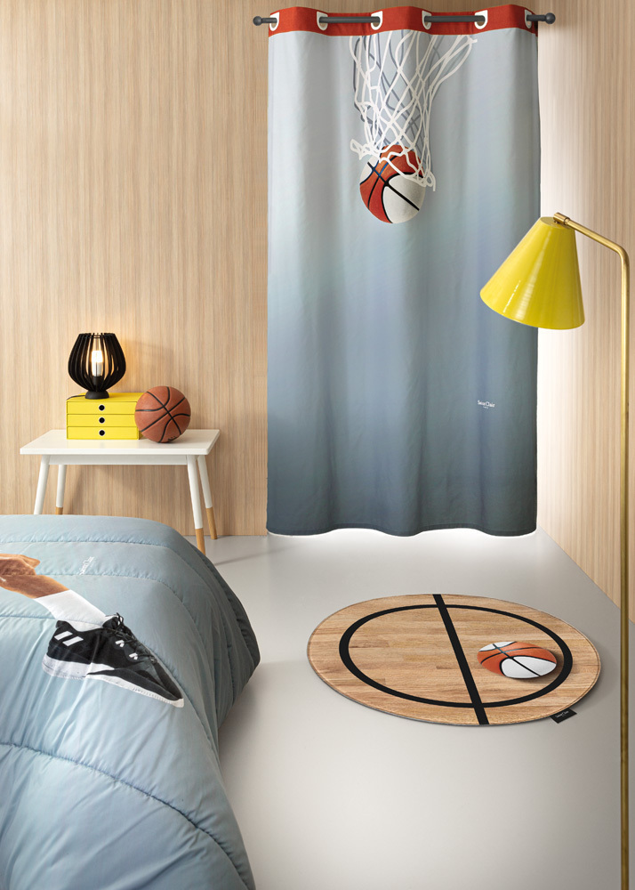 Saint Clair Παιδική Κουρτίνα με Τρουκς 160x240εκ. Hoop - 1