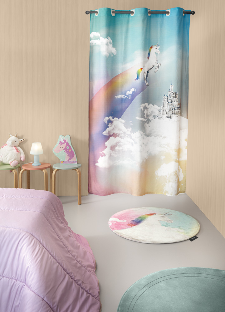 Saint Clair Παιδική Κουρτίνα με Τρουκς 160x240εκ. Ceros - 1