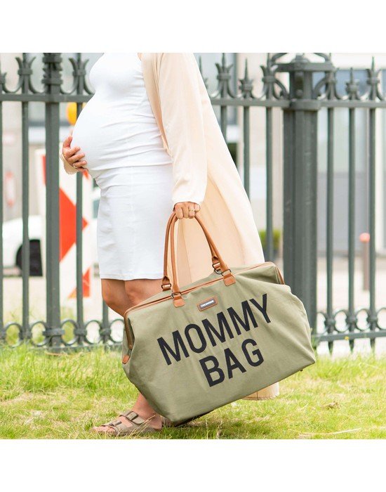 Childhome Τσάντα Αλλαγής Mommy Bag Khaki - 1