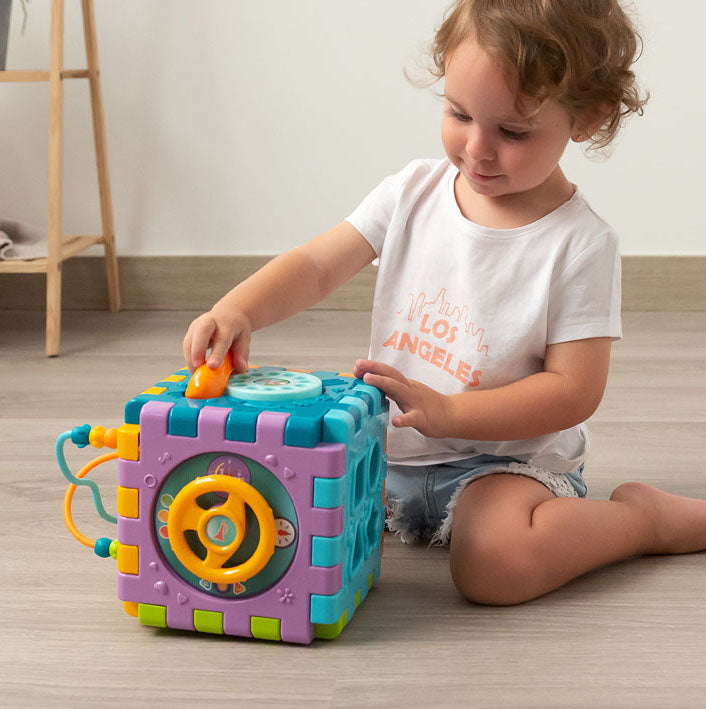 Kiokids Παιχνίδι Δραστηριοτήτων Εκπαιδευτικός Κύβος - 1