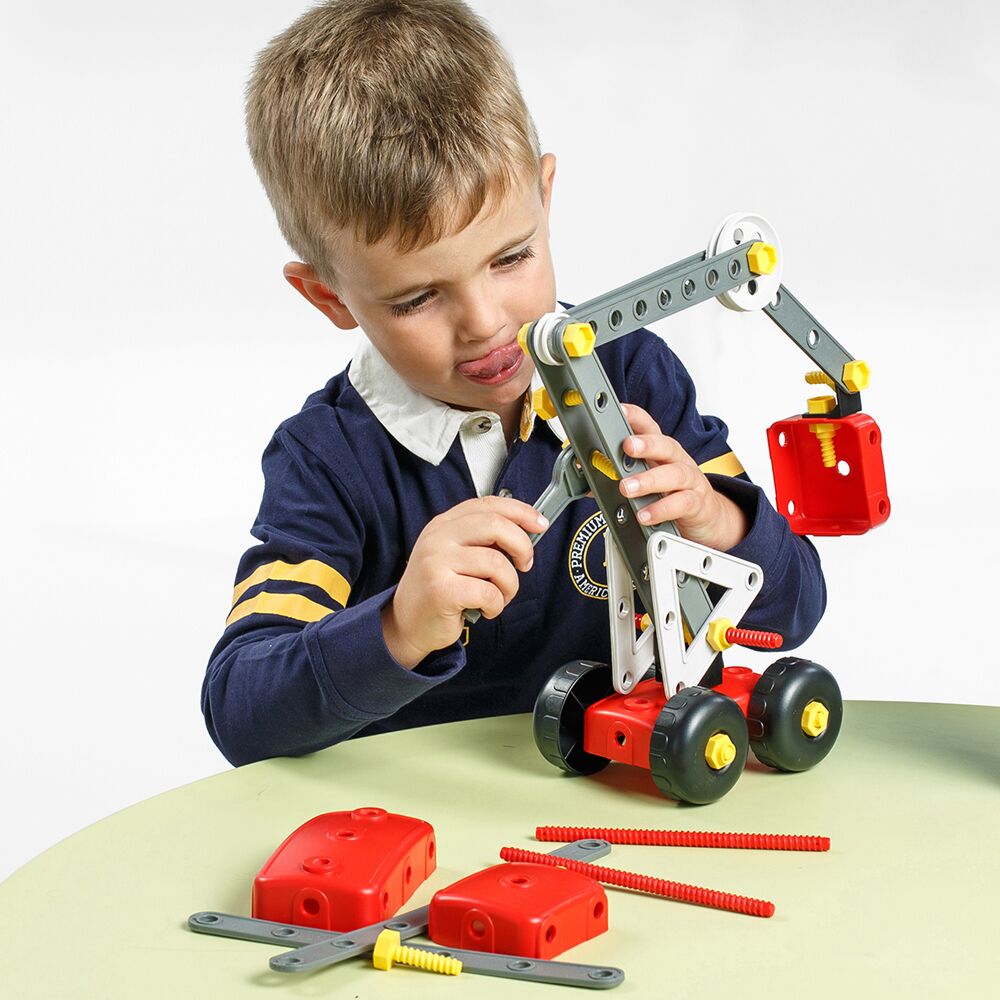 Miniland Παιδικό Σετ Κατασκευών Activity Mecanico 81τμχ. - 1