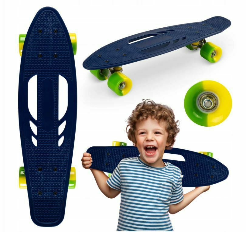 Momi Qkids Galaxy Τροχοσανίδα Skateboard έως 50kg Lemon - 1