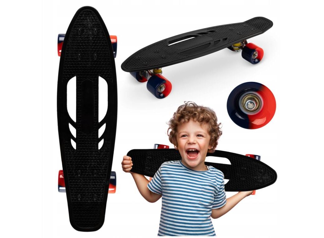 Momi Qkids Galaxy Τροχοσανίδα Skateboard έως 50kg Navy Blue - 1