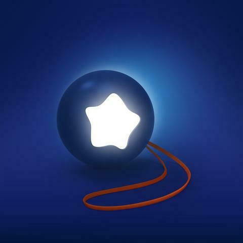 Pabobo Φωτάκι Νυκτός Little Moon Μπλε - 1