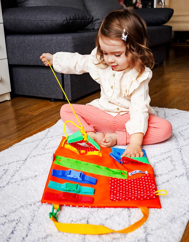 Roter Kafer Εκπαιδευτικό Παιχνίδι με 2 Panel Busy Board - 1
