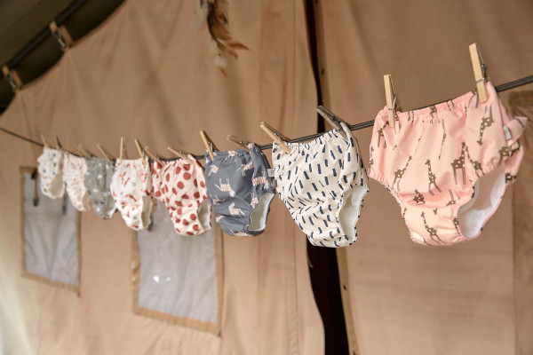 Lassig Μαγιό-Πάνα για Κορίτσια Giraffe Rose SS22 - 1