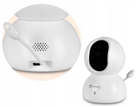 Lionelo Babyline 8.2 Ενδοεπικοινωνία με Περιστρεφόμενη Κάμερα - 2
