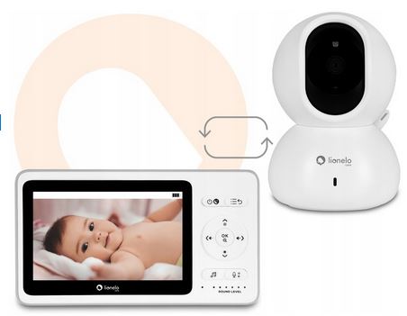 Lionelo Babyline 8.2 Ενδοεπικοινωνία με Περιστρεφόμενη Κάμερα - 3