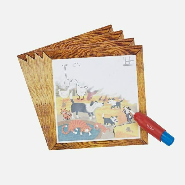 Tigers Tribe Ταμπλό Μαγικής Ζωγραφικής Φάρμα - 1