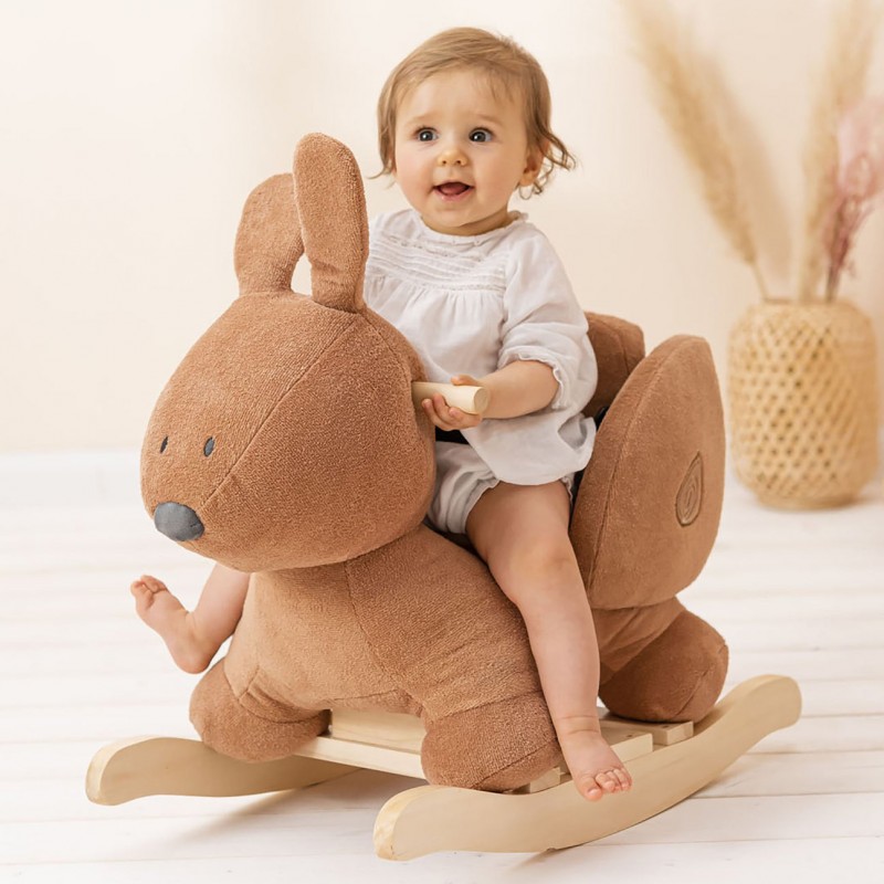 Nattou Susie & Bonnie Κουνιστό Λαγουδάκι Bonnie 60x30x45εκ. - 1