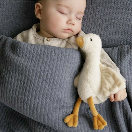 Little Dutch Υφασμάτινο Κουκλάκι Αγκαλιάς Little Goose 20εκ. - 1