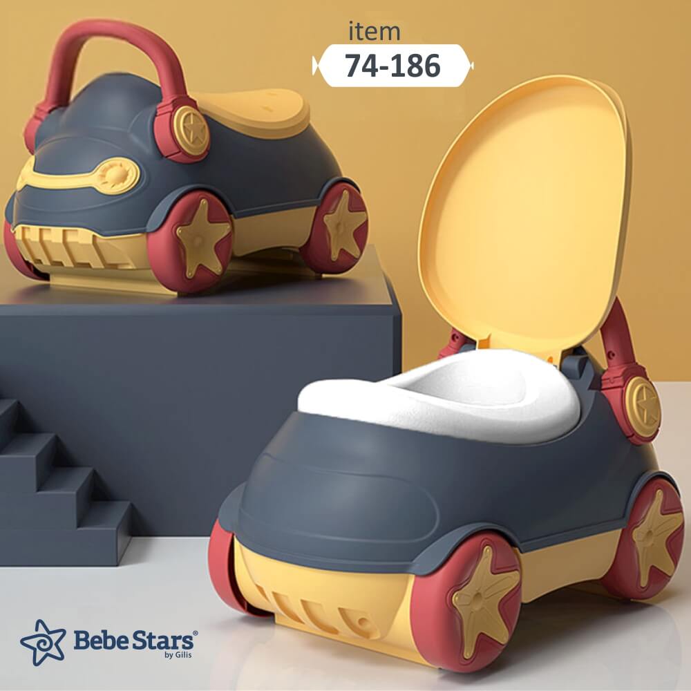 Bebe Stars Γιογιό Κάθισμα Car Grey 74-186 - 1