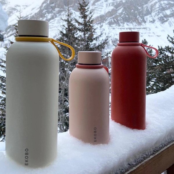 Ekobo Ανοξείδωτο Μπουκάλι Θερμός Blush 500ml - 1
