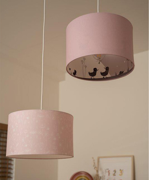 Little Dutch Φωτιστικό Οροφής Silhouette Little Goose Pink - 1