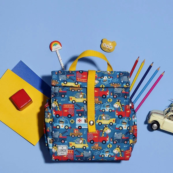 The Lunch Bags Original Ισοθερμική Τσάντα Φαγητού 5Lt Kids Cars - 1