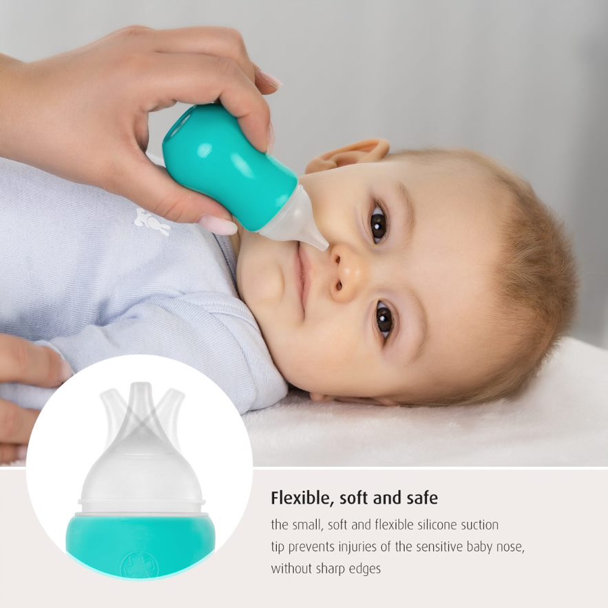 Reer Soft&Clean Βρεφικός Ρινικός Αποσυμφορητής Γαλάζιος - 1