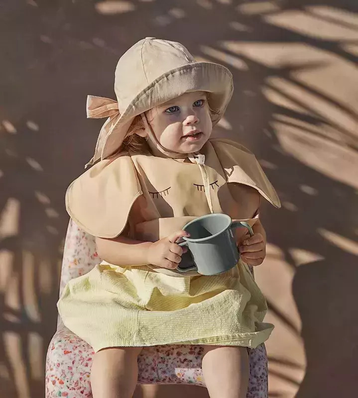 Elodie Details Παιδική Σαλιάρα Elephant Pure Khaki - 1