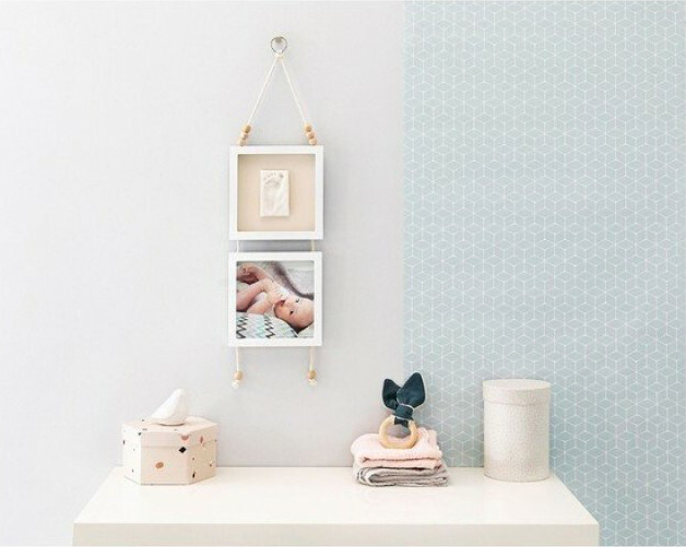 Baby Art Κορνίζα Αποτύπωμα Κρεμαστή Essentials - 1