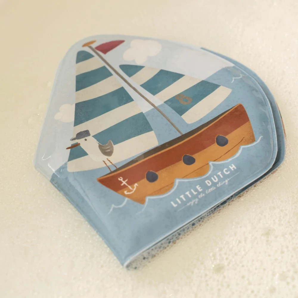 Little Dutch Μαλακό Βιβλιαράκι Μπάνιου Sailors Bay - 1