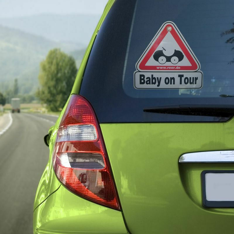 Reer Σήμα Αυτοκινήτου Baby On Tour 15,5x15,5εκ. - 1