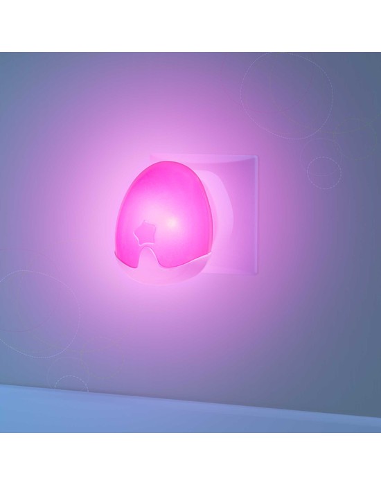Pabobo Φωτάκι Νυκτός Αυτόματο Pink - 1