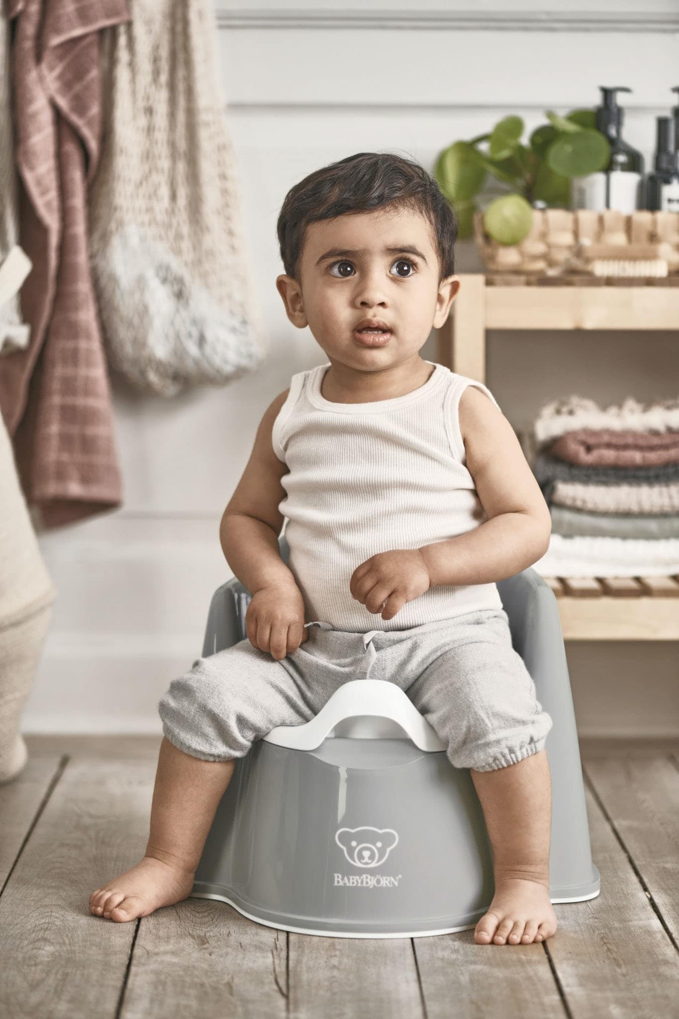 BabyBjörn Potty Chair Γιο-Γιό Εκμάθησης Yellow/White - 1