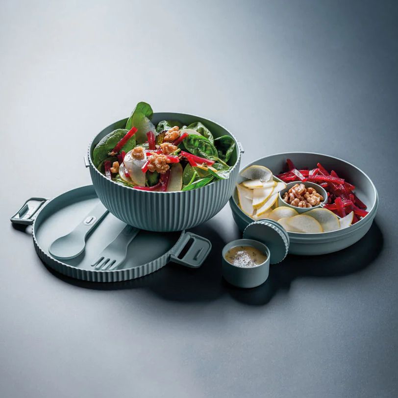 Chic Mic Bioloco Οικολογικό Φαγητοδοχείο Plant Deluxe Bowl Dark Grey από Ανακυκλώσιμα Υλικά - 1