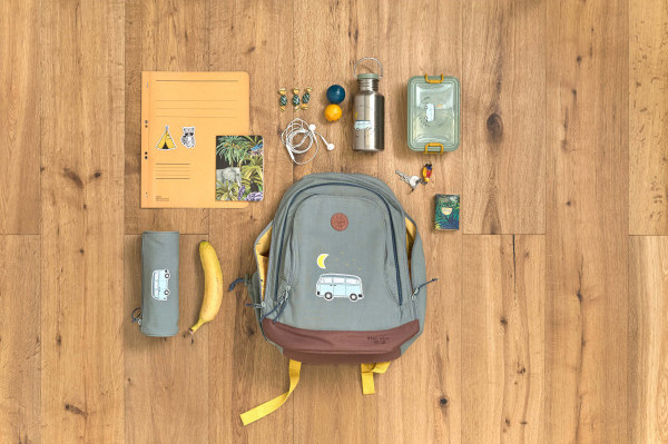 Lassig Mini Backpack Σακίδιο Adventure Tractor - 1