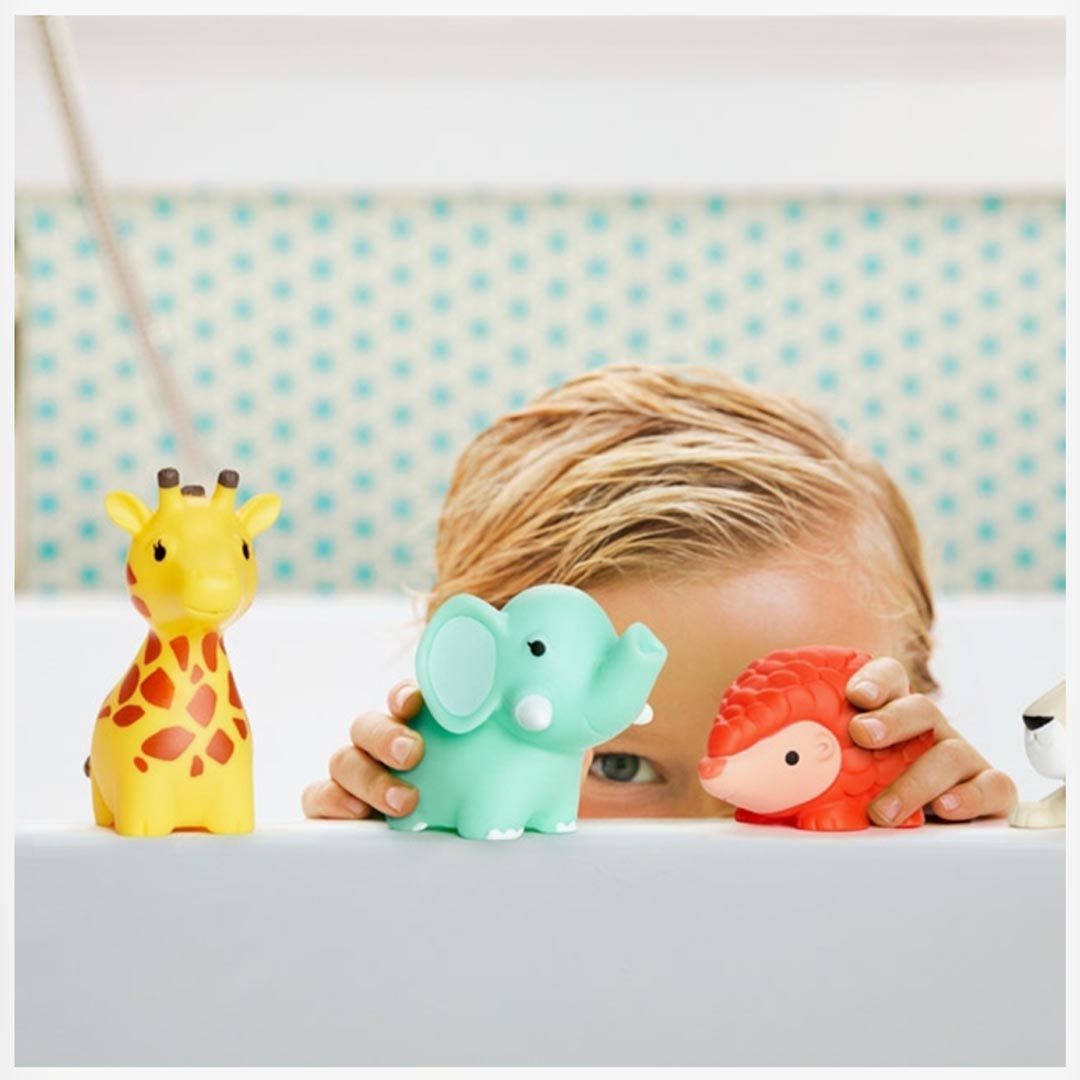 Munchkin Παιχνίδι Μπάνιου Bath Squirts Μπουγελόφατσες Wildlove 8τμχ. - 1