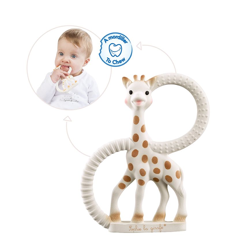 Sophie La Girafe Βρεφικός Κρίκος Οδοντοφυΐας So'Pure - 1