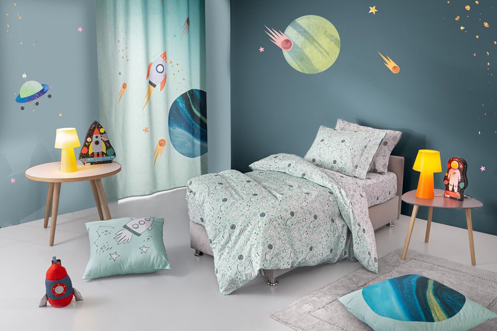 Guy Laroche Παιδικά Σεντόνια Σετ 3τμχ. Cosmic 165x250εκ. - 1