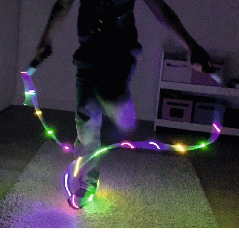 Moses Παιδικό Σχοινάκι Γυμναστικής με LED 2,85m - 1