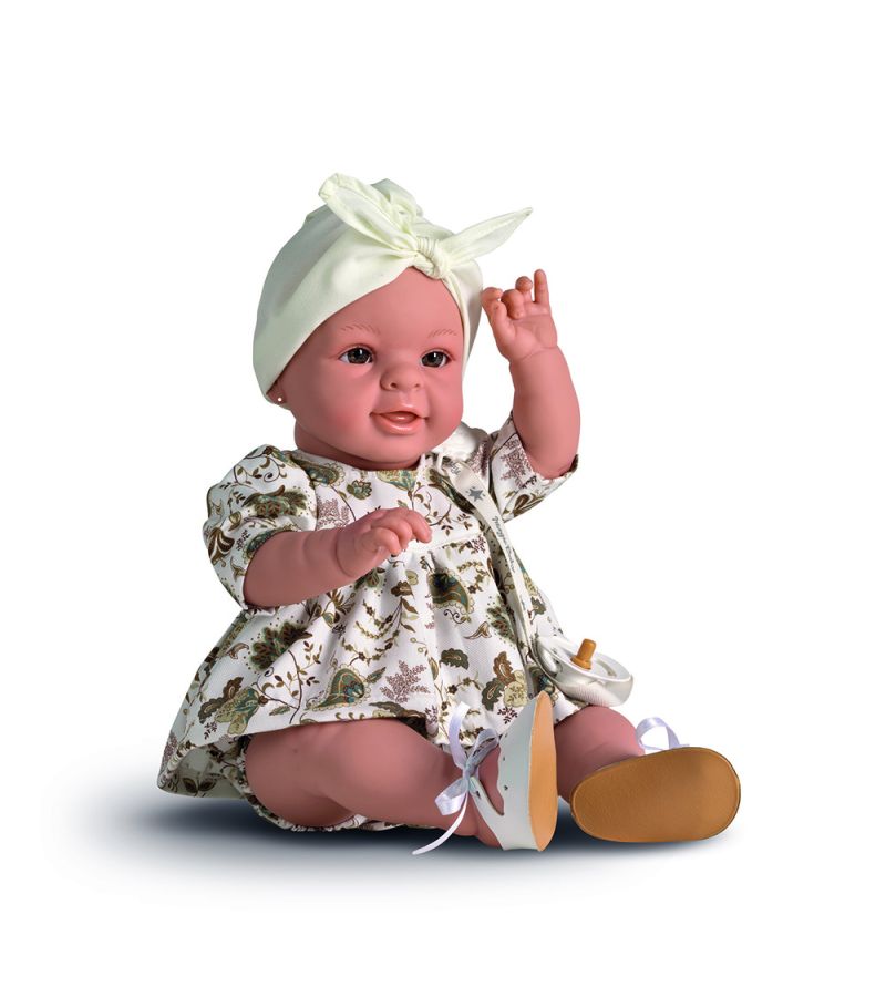 Lamagik Magic Baby Χειροποίητη Κούκλα Paula με Λευκή Κορδέλα 47εκ. Αρωματισμένη - 1