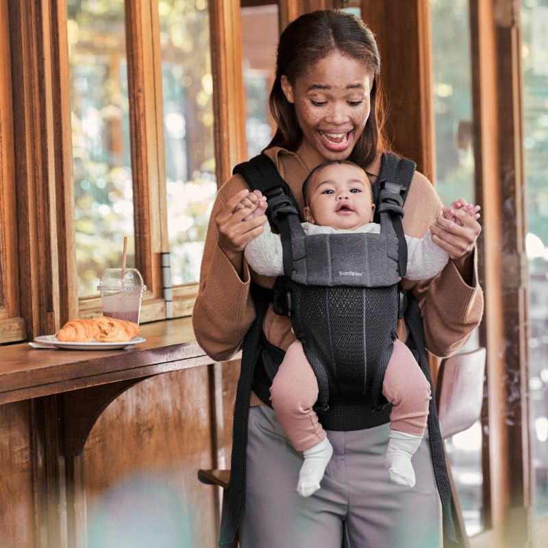 BabyBjörn Μάρσιπος Harmony 3D Mesh Black - 1