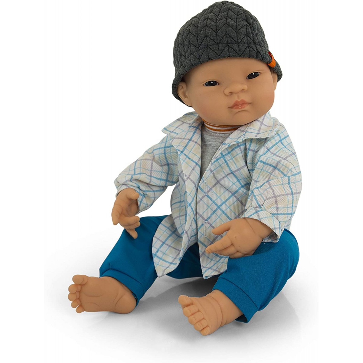 Miniland Σετ Ρούχα Κούκλας Mild Weather Blue Set 38εκ. - 1