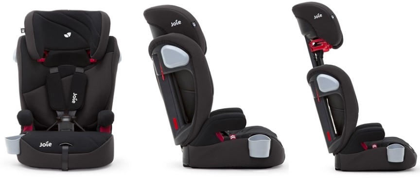  Joie Παιδικό Κάθισμα Αυτοκινήτου Elevate Two Tone Black 9-36kg - 2