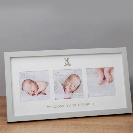 Bambino Tριπλή Κορνίζα Αρκουδάκι ''Welcome To The World'' - 1