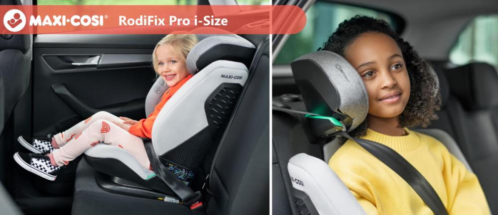 Maxi Cosi Παιδικό Κάθισμα Αυτοκινήτου Rodi Fix Pro I-Size Authentic Black - 1