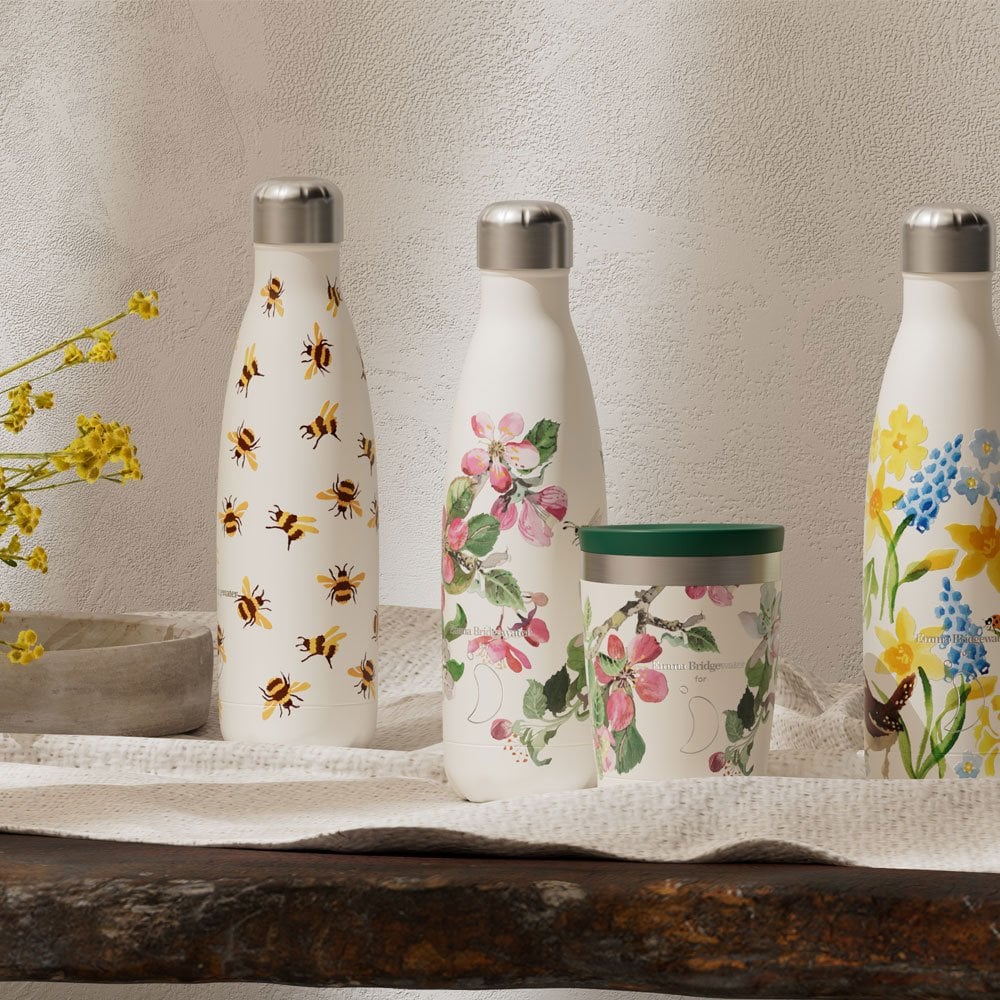 Chilly's Μπουκάλι Θερμός Emma Bridgewater Blossoms 500ml - 1