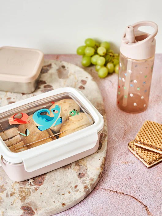 Petit Monkey Παιδικό Δοχείο Φαγητού Lunch Box Bento Dinosaur - 1