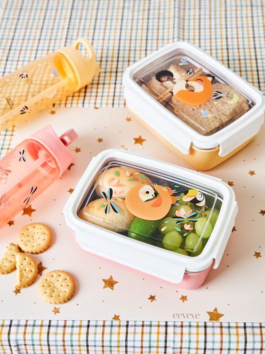 Petit Monkey Παιδικό Δοχείο Φαγητού Lunch Box Bento Fox - 1