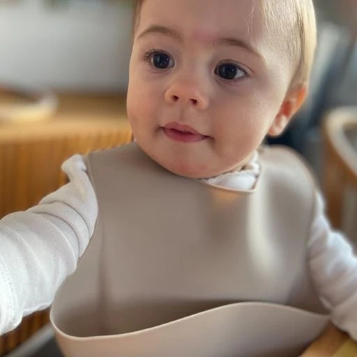 Noui Noui Σαλιάρα Σιλικόνης Nude 4m+ - 1