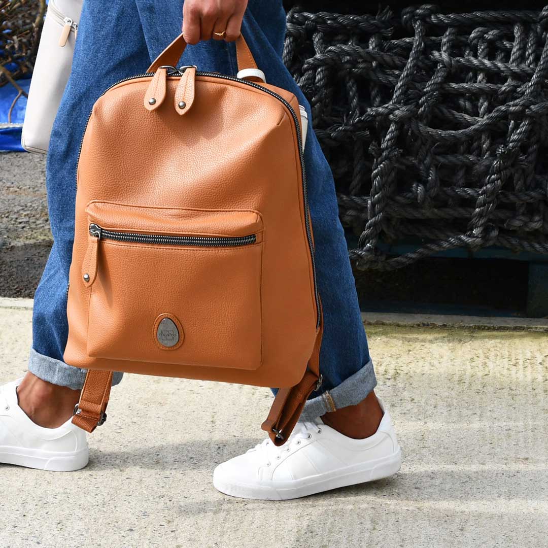 Pacapod Τσάντα Πλάτης-Αλλαξιέρα Hartland Pack Oak 40x32x20εκ. - 1