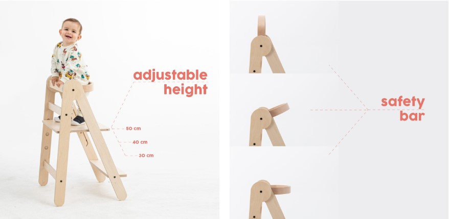 Mamatoyz Αναδιπλούμενος Πύργος Εκμάθησης Montessori Fold Mint - 1