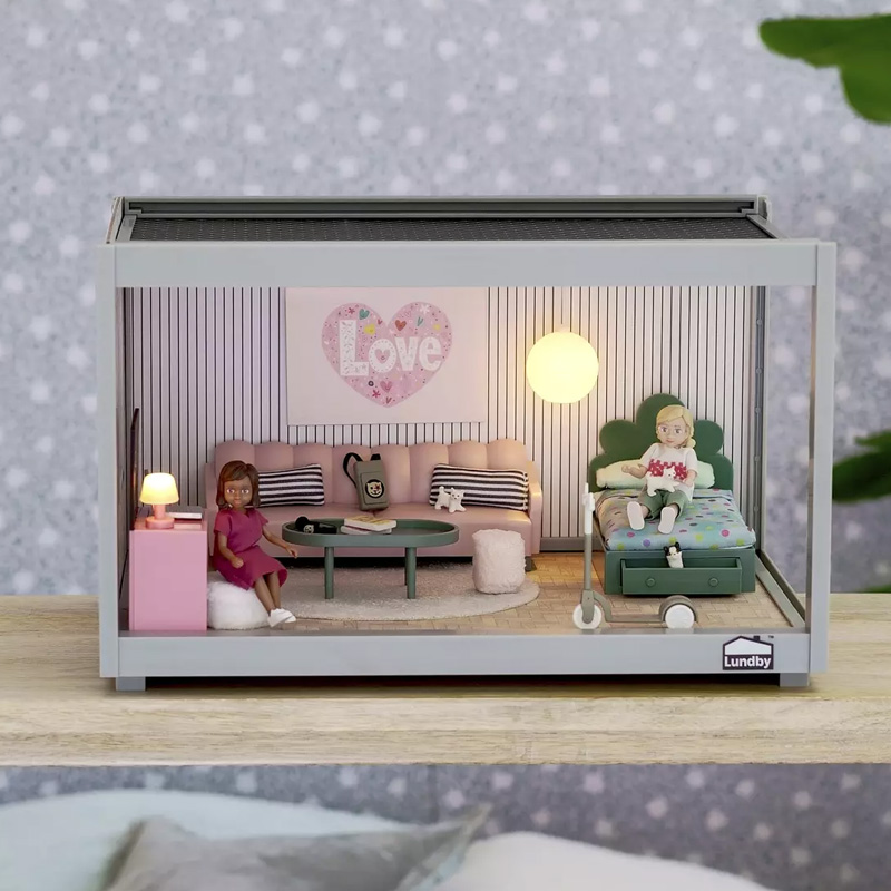 Lundby Δωμάτιο για Κουκλόσπιτο 33εκ. DIY - 1