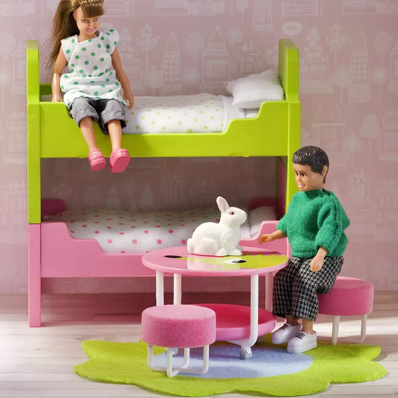 Lundby Μινιατούρες Σετ Παιδικό Δωμάτιο για Κουκλόσπιτο DIY - 1