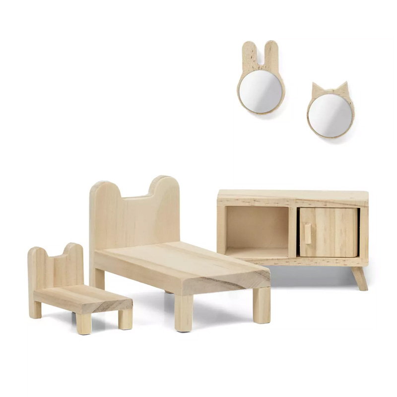 Lundby Μινιατούρες Σετ Υπνοδωματίου για Κουκλόσπιτο DIY - 1