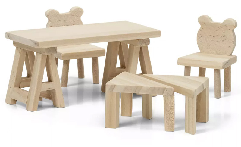 Lundby Μινιατούρες Σετ Έπιπλα Τραπεζαρίας για Κουκλόσπιτο DIY - 1